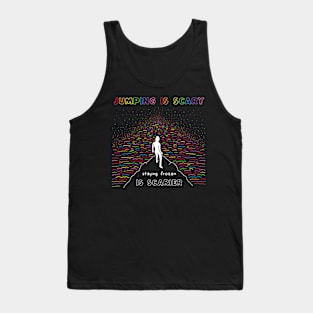Jumping is Scary Tank Top